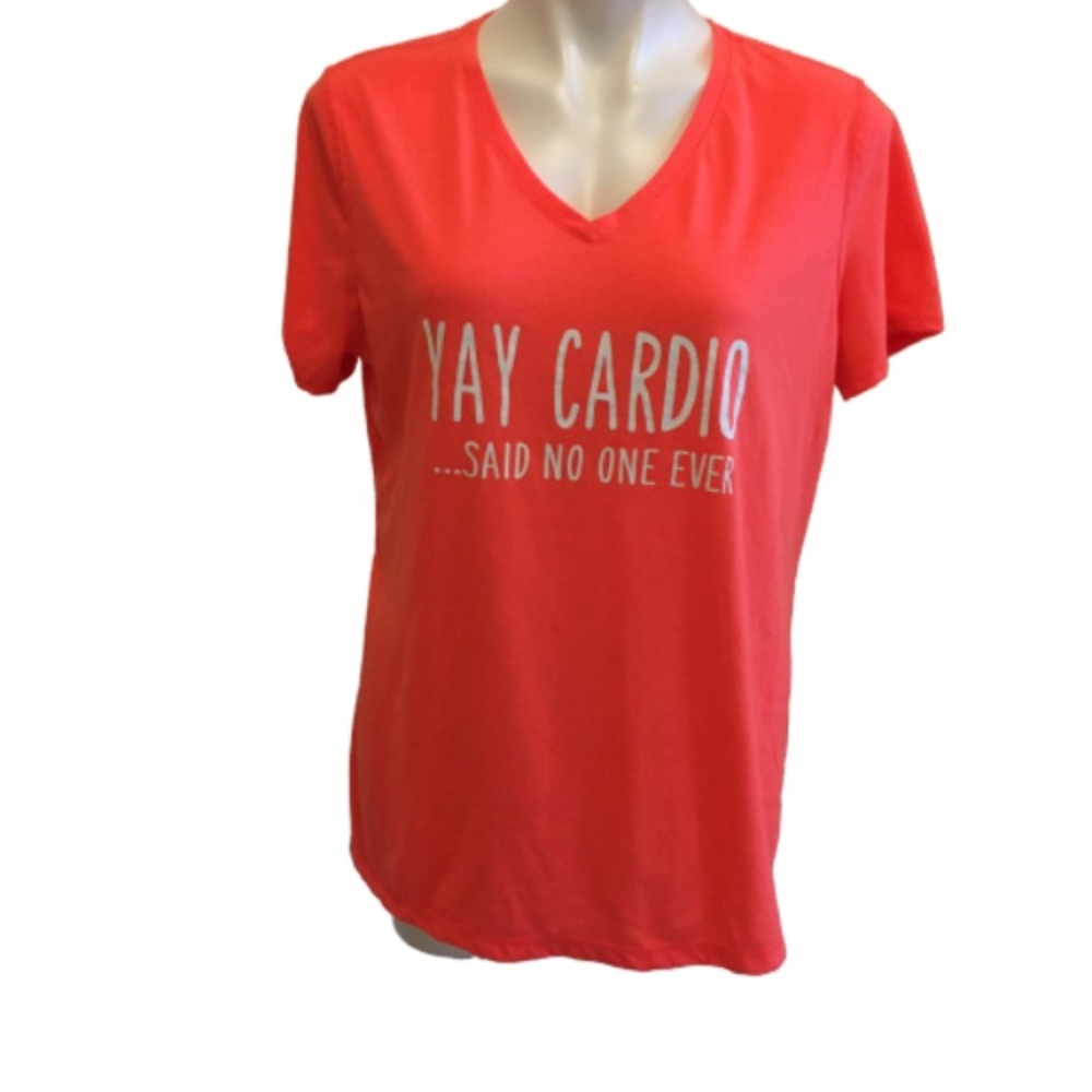2 for $10 bundle...Athletic Works Coral Cardio T-shirt